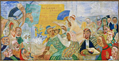 Den avrevne masken av James Sidney Ensor