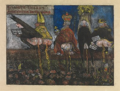Doktrinær næring av James Ensor