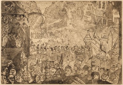 Kristi inntog i Brussel av James Ensor