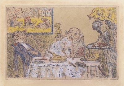 fråtsing av James Ensor