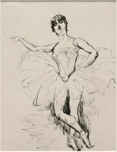 Mademoiselle Zucchi fra "Eden" av James Sidney Ensor