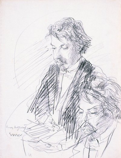 Portrett av kunstneren Henry de Groux av James Ensor