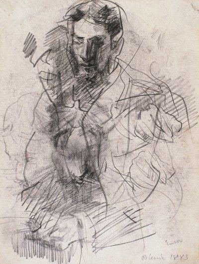 Portrett av kunstneren Willy Finch av James Ensor