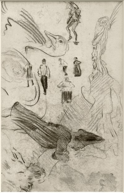 Silhuetter og groteske figurer av James Sidney Ensor