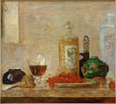Stilleben med kirsebær av James Sidney Ensor