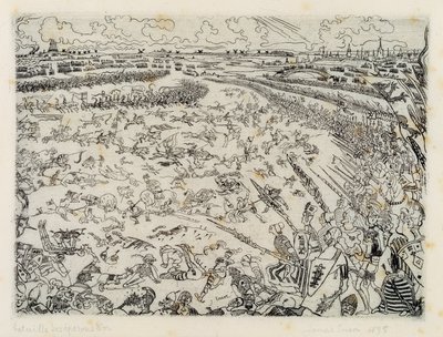 Slaget om Golden Spurs av James Ensor