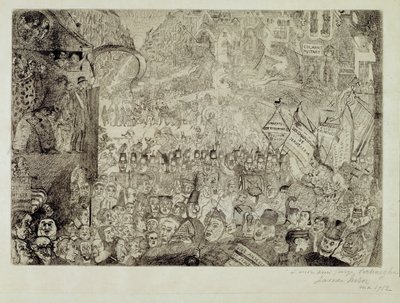 Kristi inntog i Brussel av James Ensor