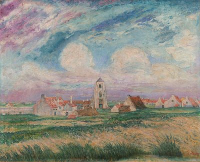 Utsikt over Mariakerke av James Ensor