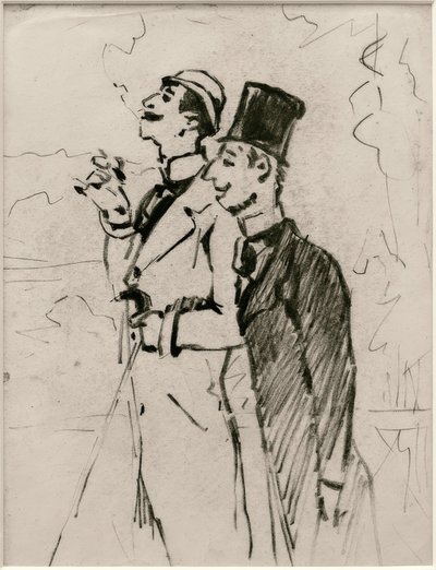 To herrer av James Sidney Ensor