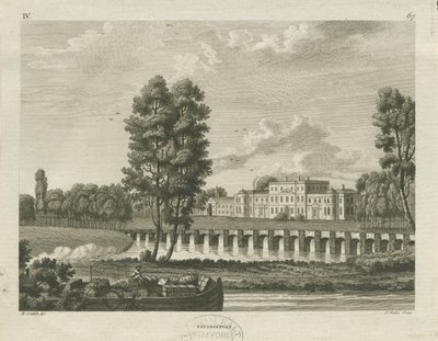 Shugborough Hall: gravering, nd [c 1782] (trykk) av James Fittler