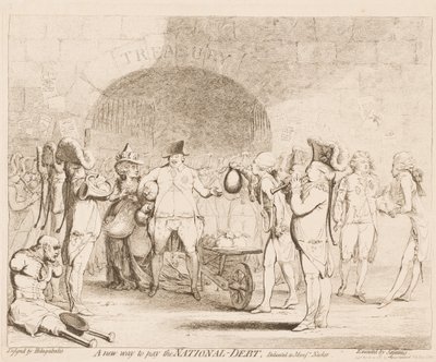 En ny måte å betale statsgjelden på av James Gillray