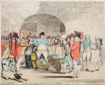 En ny måte å betale statsgjelden på av James Gillray