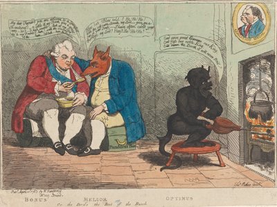 Bonus - Melior - Optimus, eller Djevelens beste gjeng av James Gillray