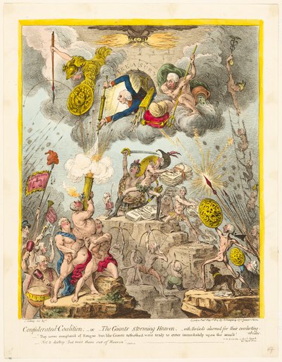 Konføderert koalisjon av James Gillray
