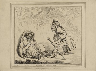 Cymon and Iphigenia, publisert 2. mai av James Gillray