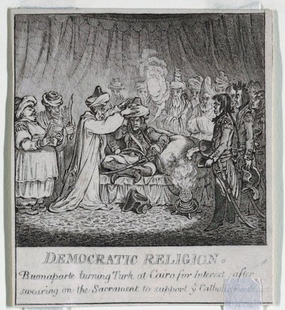 "Demokrati, eller en skisse o av James Gillray