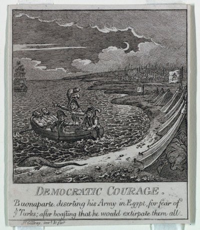 "Demokrati, eller en skisse o av James Gillray