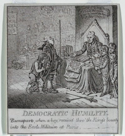 "Demokrati, eller en skisse o av James Gillray