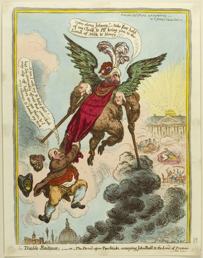 The Devil-Lame av James Gillray