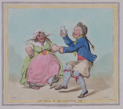 My Poll and My Partner Joe, gravert av T. Adams, pub. av Hannah Humphrey, 1796 av James Gillray