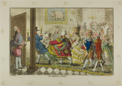 Brudenatten av James Gillray