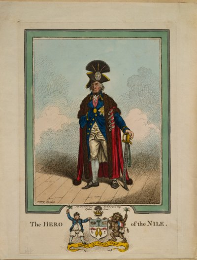 Helten fra Nilen, 1878 av James Gillray