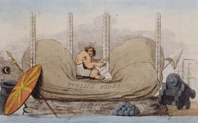 The Incubus 1784 (håndfarget etsning) av James Gillray