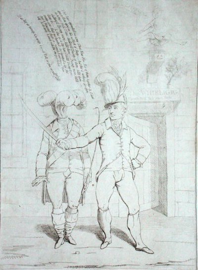 Tordeneren av James Gillray