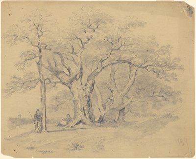 Ved de gamle eiketrærne av James Goodwyn Clonney