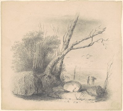 Figurer ved bredden av James Goodwyn Clonney