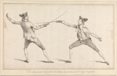 Fra Parry of Quarte Inside the Arms på Coup de Quarte av James Gwin