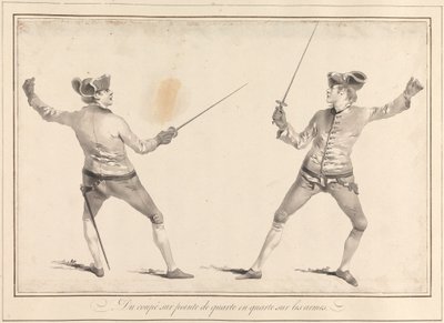 Fra Coupé sur Pointe de Quarte til Quarte on Arms av James Gwin