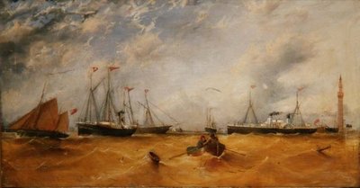 Frakt nord for Grimsby havn av James H. Wheldon