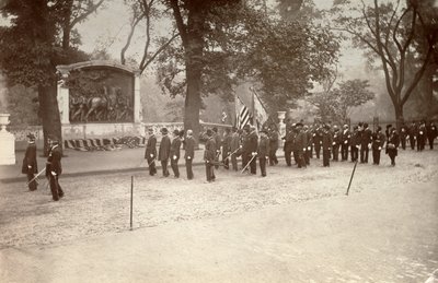Innvielse av minnesmerket til Robert Gould Shaw og det 54. Massachusetts Regiment, Boston, 31. mai av James H. and Miller William J. Smith