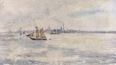 Birkenhead fra elven av James Hamilton Hay