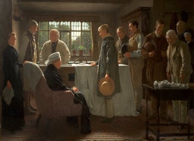 Den gamle mesteren, 1883 av James Hayllar