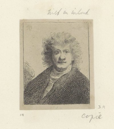 Zelfportret met brede neus Samling av åttifem originaltrykk (serietittel) av James Hazard
