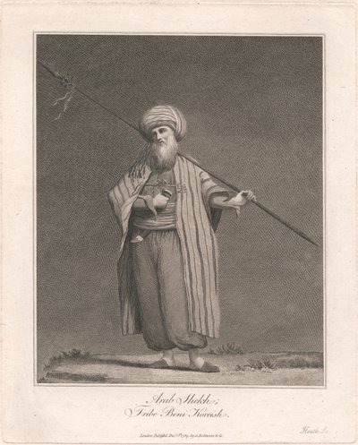 Arab Shekh, stamme Beni Koreish av James Heath