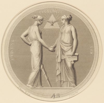 Medisin - Teologi - Juss av James Heath after John Flaxman