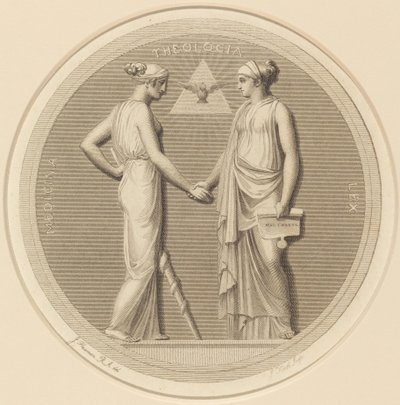 Medisin - Teologi - Juss av James Heath after John Flaxman