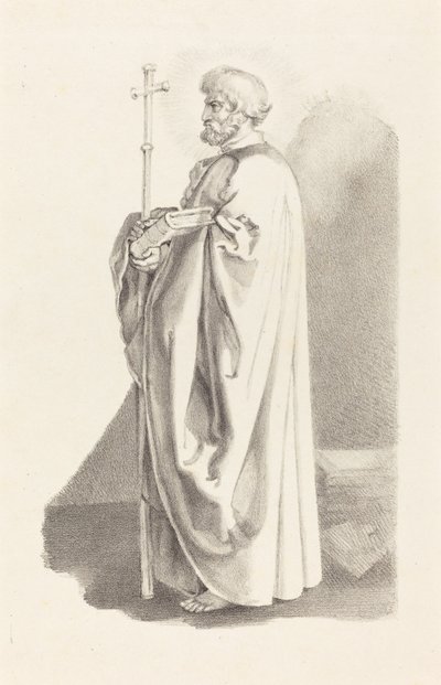 En apostel, fra Albert [sic] Durer av James Henry Lynch after John Flaxman