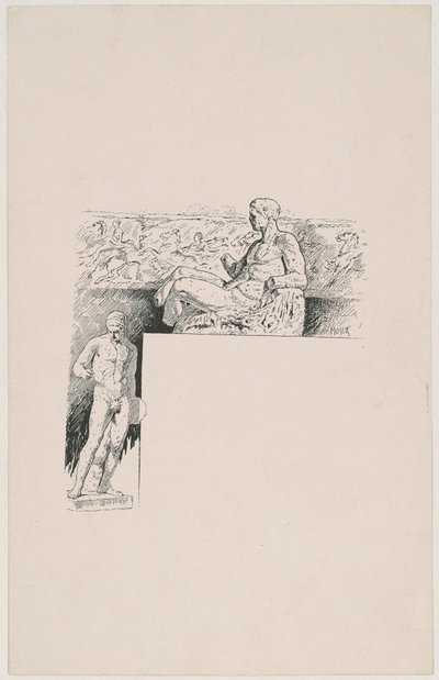 Rollebesetninger fra Antique Sculpture: The Parthenon av James Henry Moser