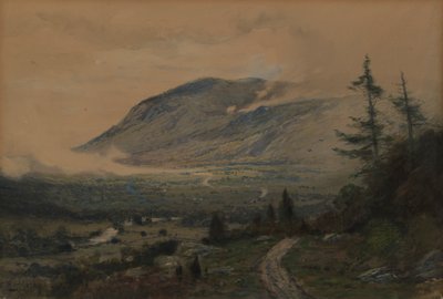 Fjell og dal, 1893. av James Henry Moser