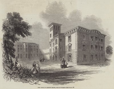 New Wing of Osborne House, Isle of Wight av James Herring