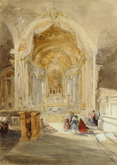 Kapellet til døperen Johannes, San Roque, Lisboa av James Holland