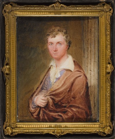 General Sir George Murray i sivil drakt, ca. 1819   (miniatyr på elfenben) av James Holmes