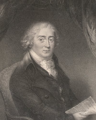 Portrett av Venanzio Rauzzini (1746-1810) gravert av Robert Hancock (1730-1817) av James Hutchison
