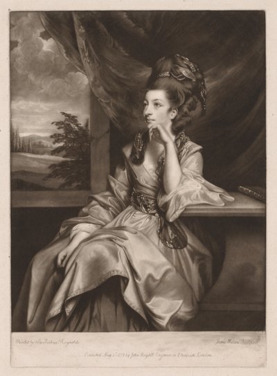 Catherine Bunbury, 1778. av James I. Watson