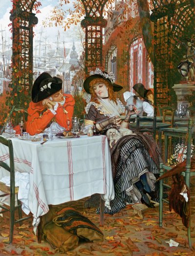 A Luncheon (A Luncheon), ca. 1868 av James Jacques Joseph Tissot