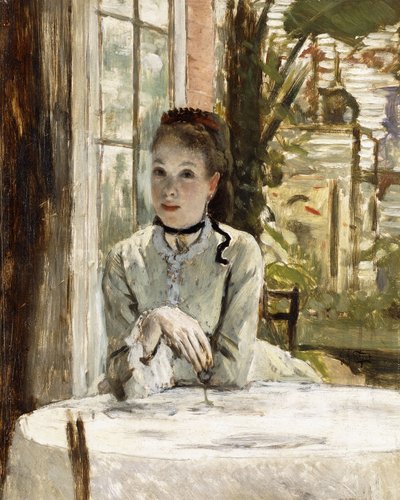 En kvinne i et elegant interiør, av James Jacques Joseph Tissot